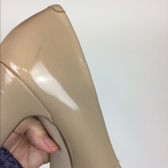 Madden Girl Heel Sz 8 Nude Tan Getta Platform - Picture 7 of 8